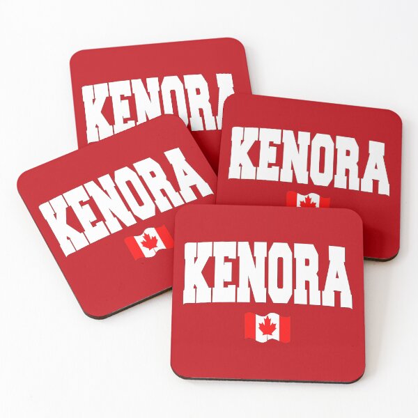 Item preview, Kenora with Canadian flag designed and sold by AllShirts21.
