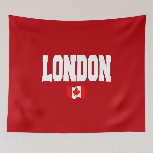 Item preview, London with Canadian flag designed and sold by AllShirts21.
