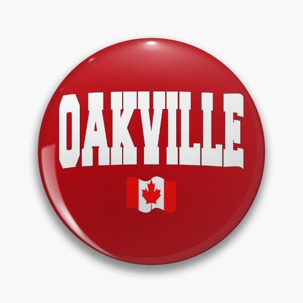 Item preview, Oakville with Canadian flag designed and sold by AllShirts21.
