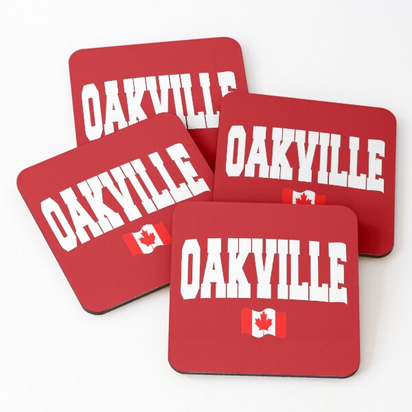 Item preview, Oakville with Canadian flag designed and sold by AllShirts21.