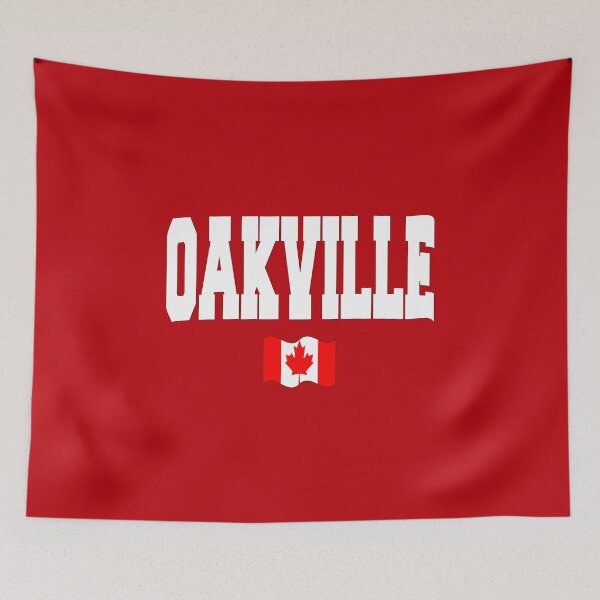 Item preview, Oakville with Canadian flag designed and sold by AllShirts21.