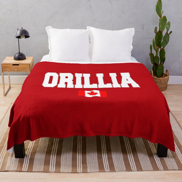 Item preview, Orillia with Canadian flag designed and sold by AllShirts21.