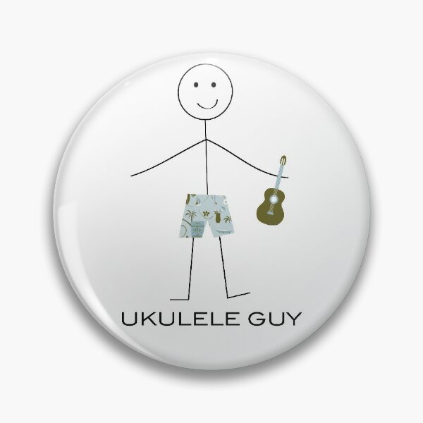 Item preview, Funny Mens Ukulele Guy designed and sold by whyitsme.