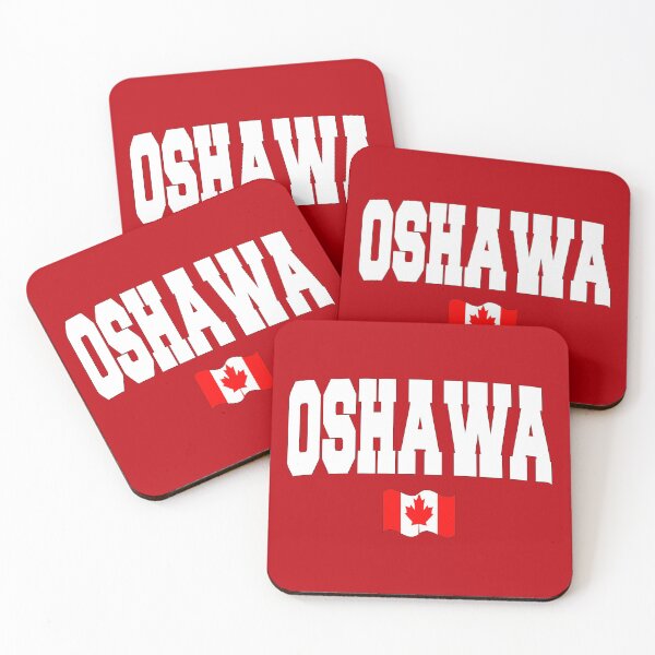 Item preview, Oshawa with Canadian flag designed and sold by AllShirts21.