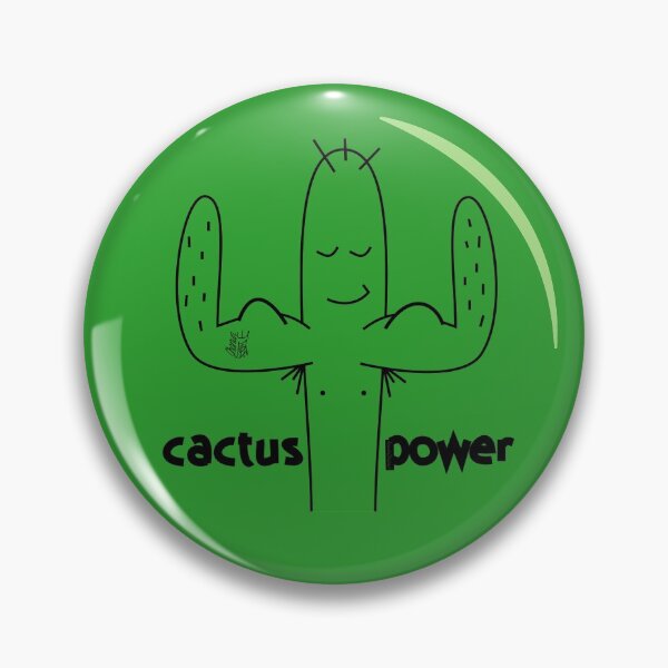 Item preview, Cactus power joke designed and sold by ArashiChanun.