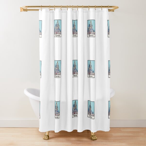 magic castle Shower Curtain