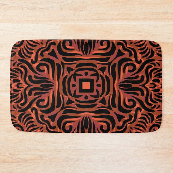 Item preview, Tiger Swirly Mandala designed and sold by Mia Harper Design.