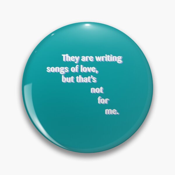 Item preview, They are writing songs of love, but that's not for me. designed and sold by arrogantdesign.