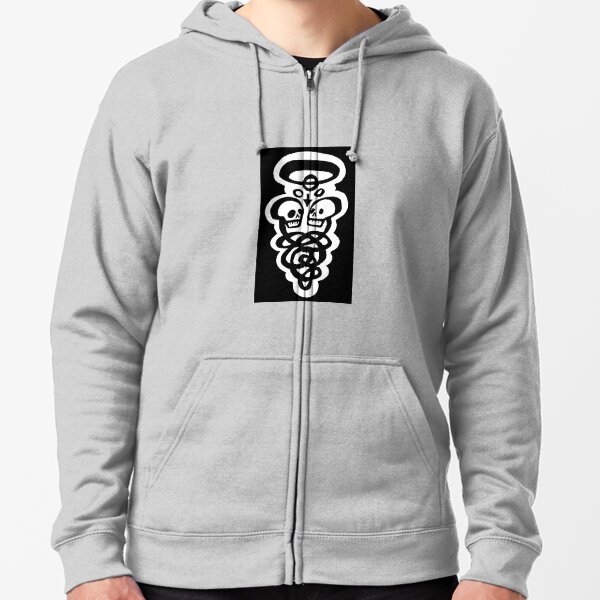 It Takes Two Zipped Hoodie