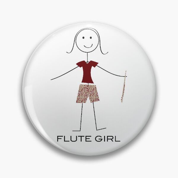 Item preview, Funny Womens Flute Girl designed and sold by whyitsme.