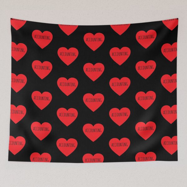 Item preview, I Love Accounting Heart designed and sold by Vanover Designs.