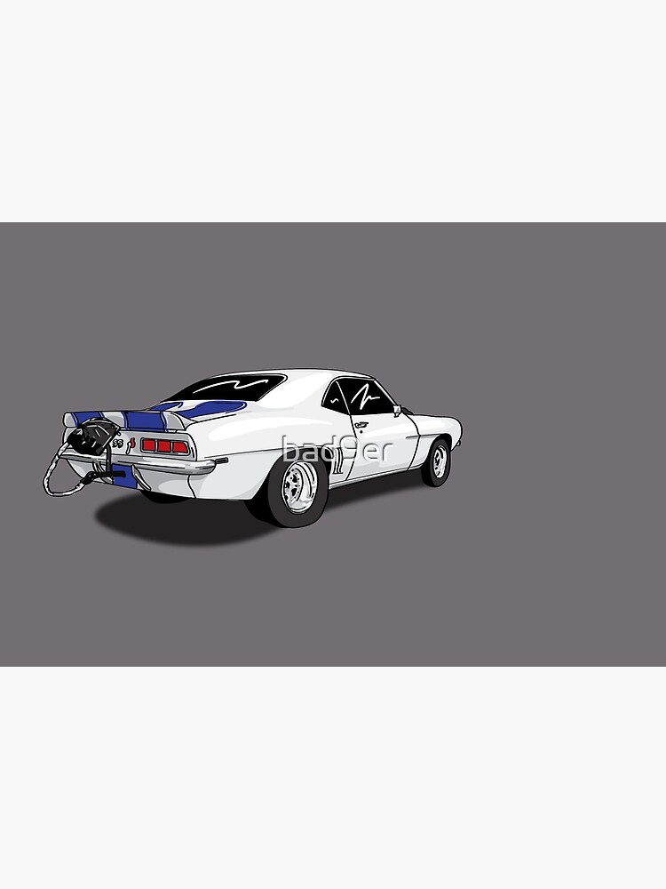 Camaro Race Car Drawing Postcard By Bad9er Redbubble