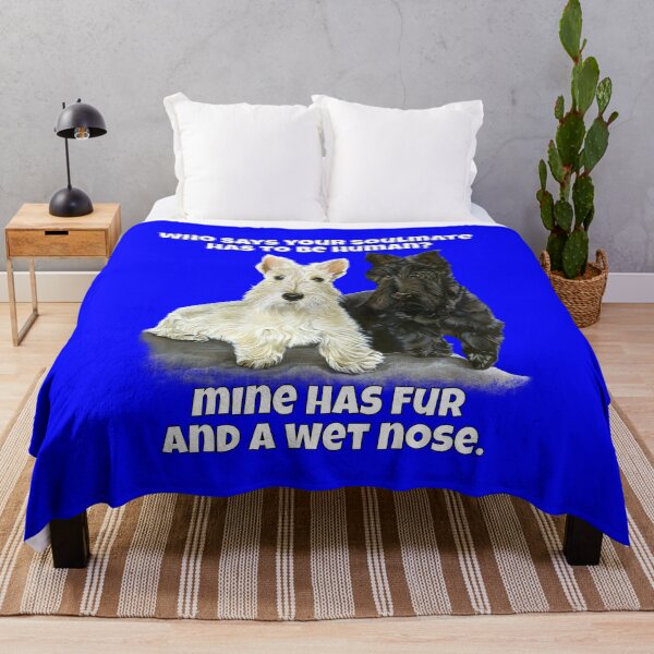 Item preview, Who Says Your Soulmate Has To Be Human Scottish Terrier designed and sold by fantasticdesign.