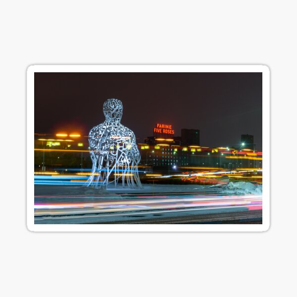 Artikel-Vorschau von Lichtwege auf der Stadtstraße von Montreal, designt und verkauft von RezieMart.