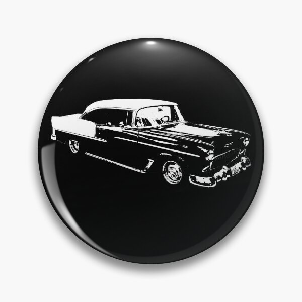 Item preview, 1955 Chevy Bel Air white designed and sold by GrizzlyVision.