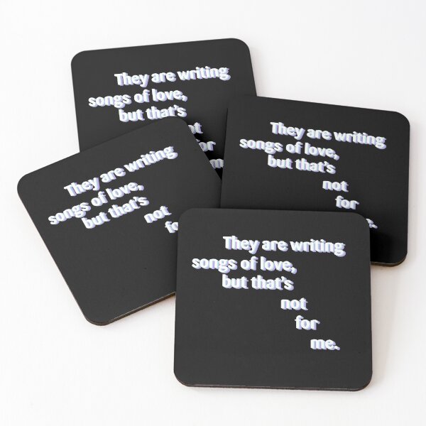 Item preview, They are writing songs of love, but that's not for me. designed and sold by arrogantdesign.