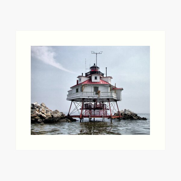Item preview, Thomas Point Shoal Lighthouse designed and sold by Monnie Ryan.
