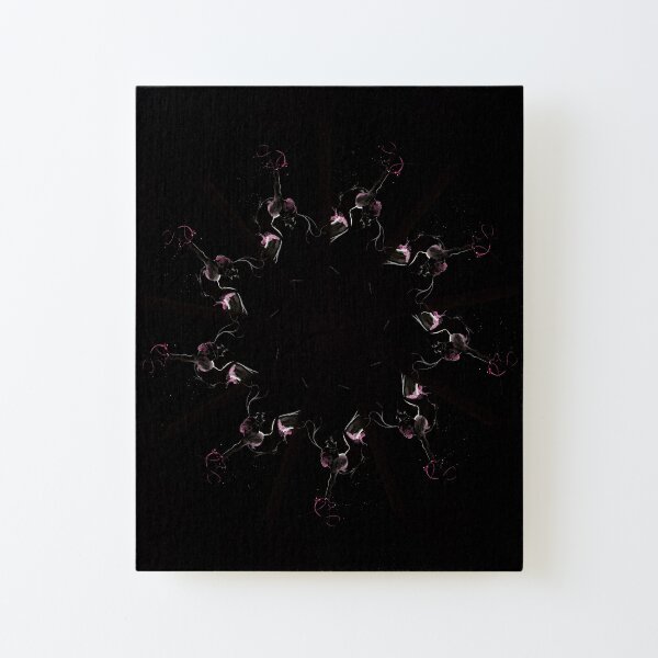 WDVP - 0052 - Projection Active - based on cc0 photo by Anastasia Gepo Canvas Mounted Print
