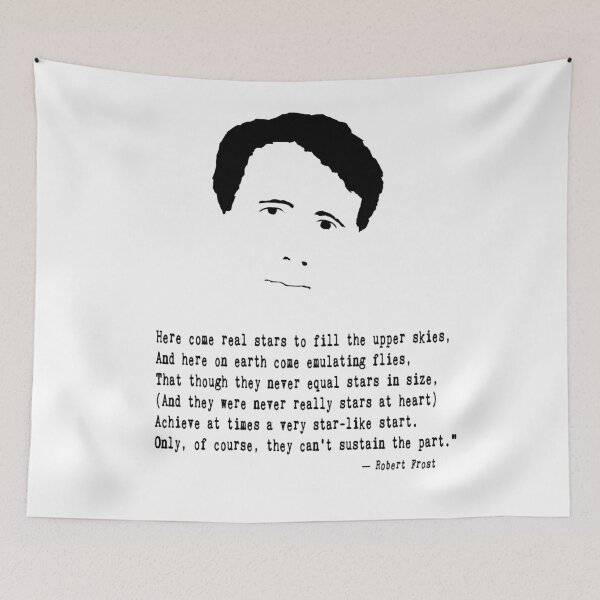 Artikelvorschau, Robert Frost Zitat entworfen und verkauft von The Dead Writers Circle.
