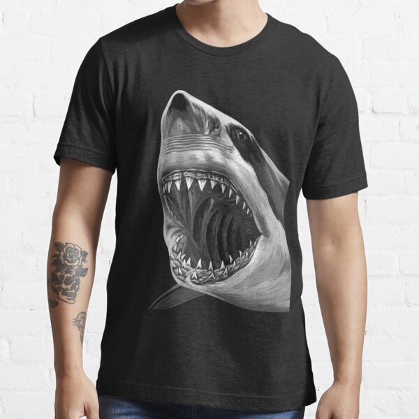 Great White Shark Performance Shirt (Water Camo)