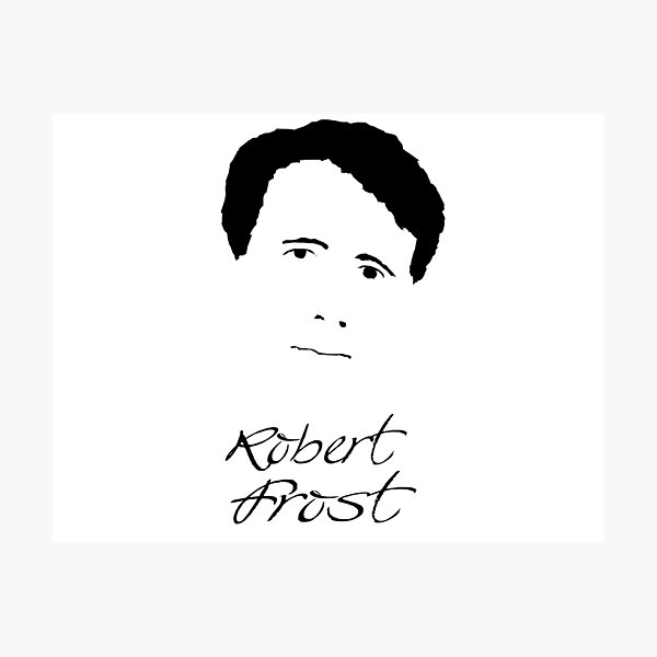 Robert Frost Poet Photographic Print