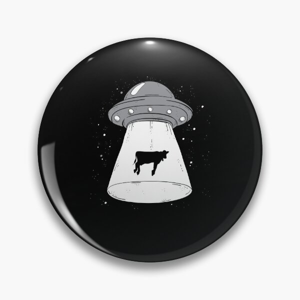 Item preview, Cattle breeders - UFO / aliens steal a cow designed and sold by Mohja-Design.