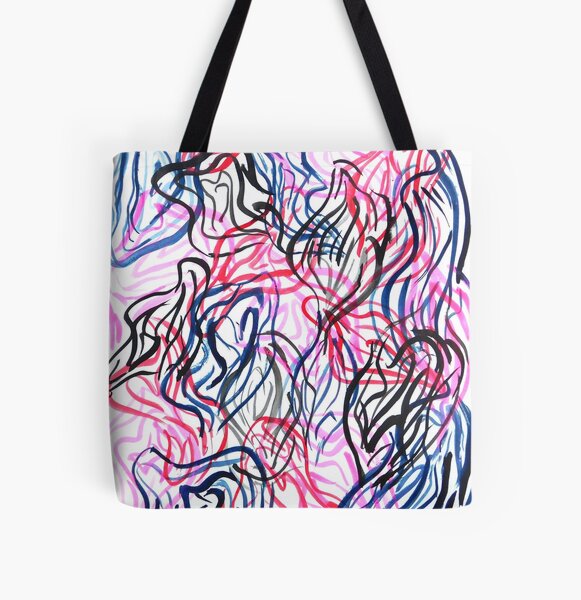 Vibrations All Over Print Tote Bag