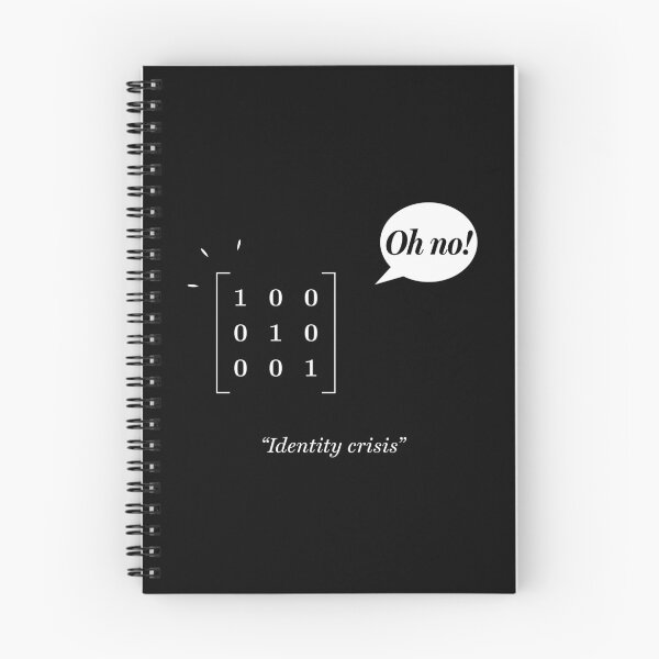 Item preview, Identity crisis (white lines, with text) designed and sold by visualizards.