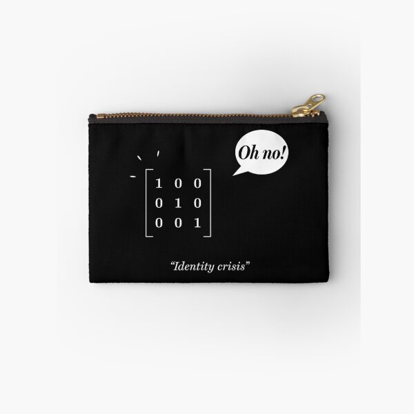 Item preview, Identity crisis (white lines, with text) designed and sold by visualizards.