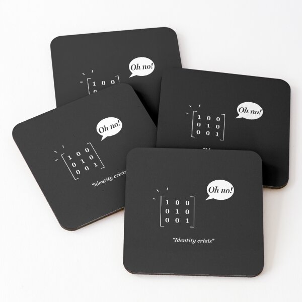 Item preview, Identity crisis (white lines, with text) designed and sold by visualizards.