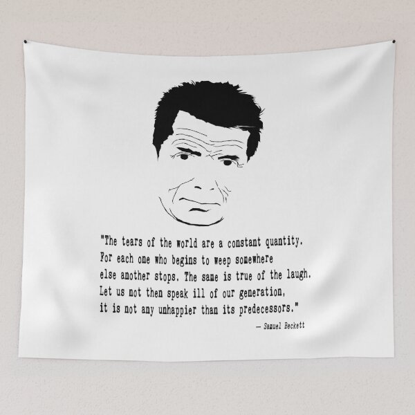 Item preview, Cita de Samuel Beckett designed and sold by The Dead  Writers Circle.