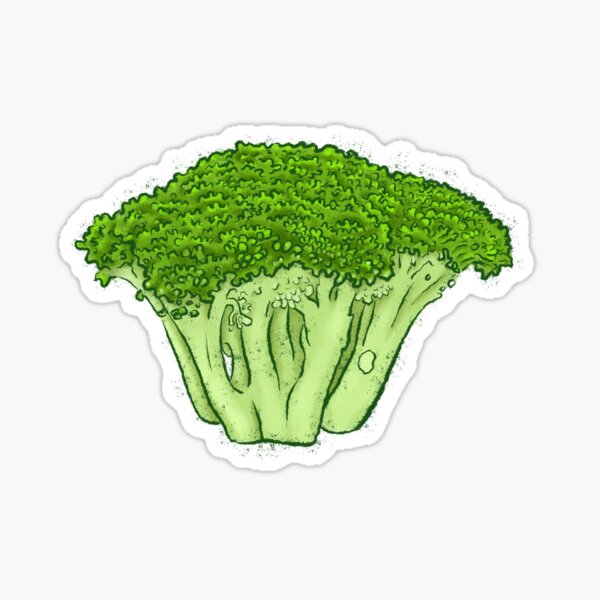 Yes to Broccoli Sticker