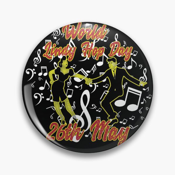 Item preview, World Lindy Hop Day May 26 - Swing Dance designed and sold by Dubbra.