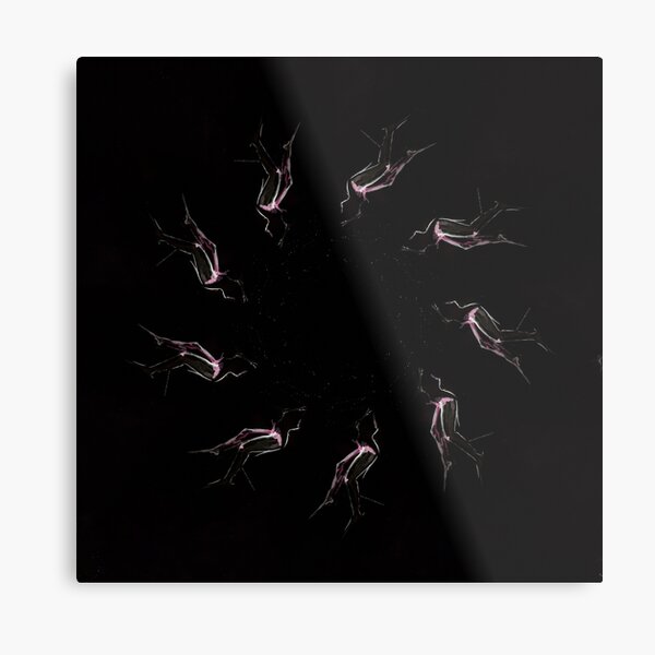WDVP - 0052 - Projection Active - based on cc0 photo by Anastasia Gepo-2 Metal Print