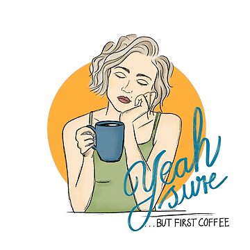 Artwork thumbnail, But fist coffee by ClaudiaBrueggen