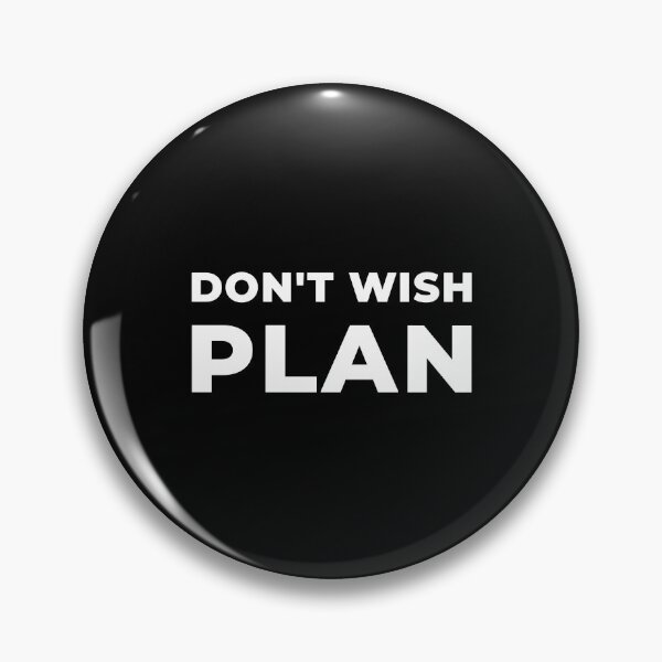 Item preview, Don't Wish, Plan designed and sold by inspire-gifts.