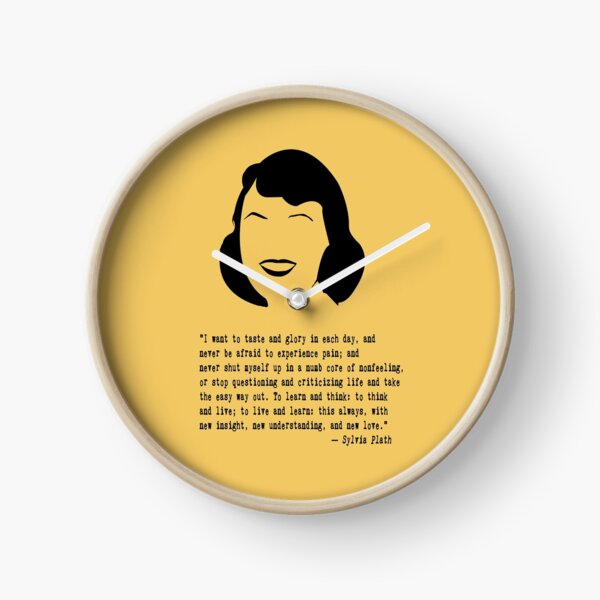 Item preview, Sylvia Plath Quote designed and sold by The Dead  Writers Circle.