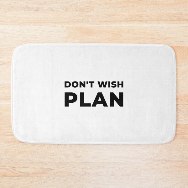 Item preview, Don't Wish, Plan (Inverted) designed and sold by inspire-gifts.