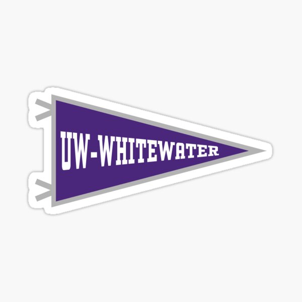 Item preview, University of Wisconsin Whitewater Flag/Pennant designed and sold by youngcreationz.