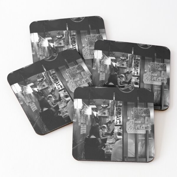 Item preview, Tokyo Izakaya Japan Black And White designed and sold by MoAndPaul-.