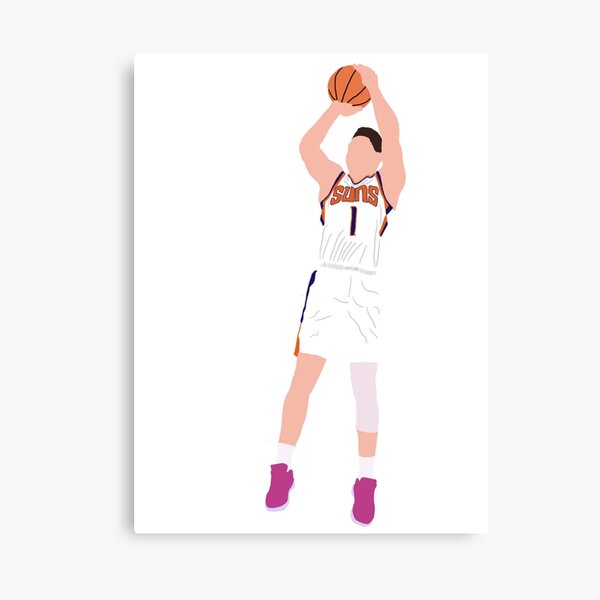 Devin Booker wallpaper Canvas Print for Sale by BondanAjisaka