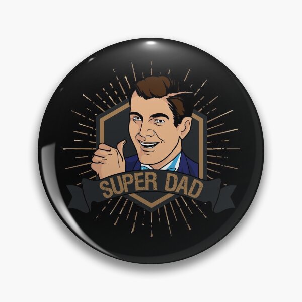 Artikelvorschau, Super Dad Meme Gesicht entworfen und verkauft von LimeStorm.