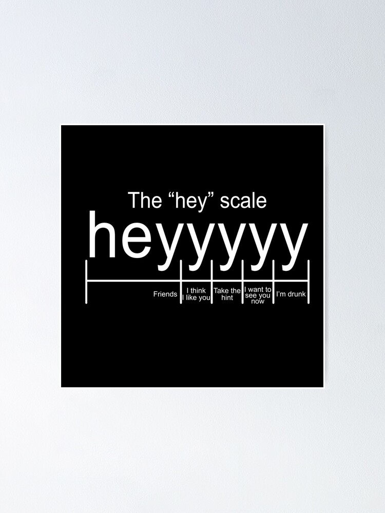 the hey scale shirt