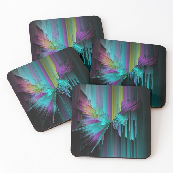 Item preview, Teal flowing explosion designed and sold by Ihrlaa.