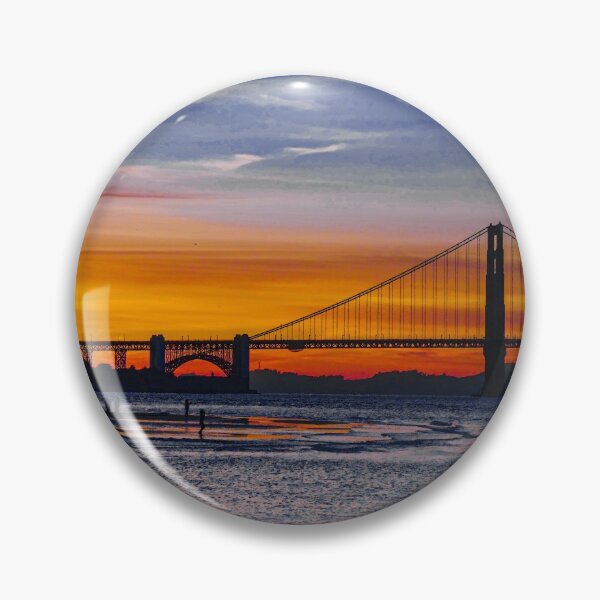 Item preview, "Golden Gate at Dusk" Image Design by Rich AMeN Gill designed and sold by RichAMeNGill.