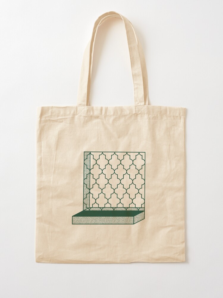 Thumbnail 2 of 5, Tote Bag, Haifa Windows 2 designed and sold by nabilburias.