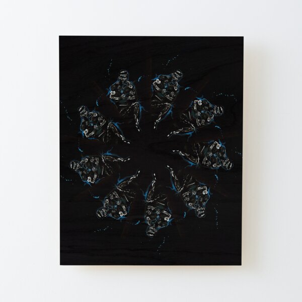 WDVP - 0053 - Sti Stay Good Boy - based on cc0 photo by Anusa Gorak Wood Mounted Print