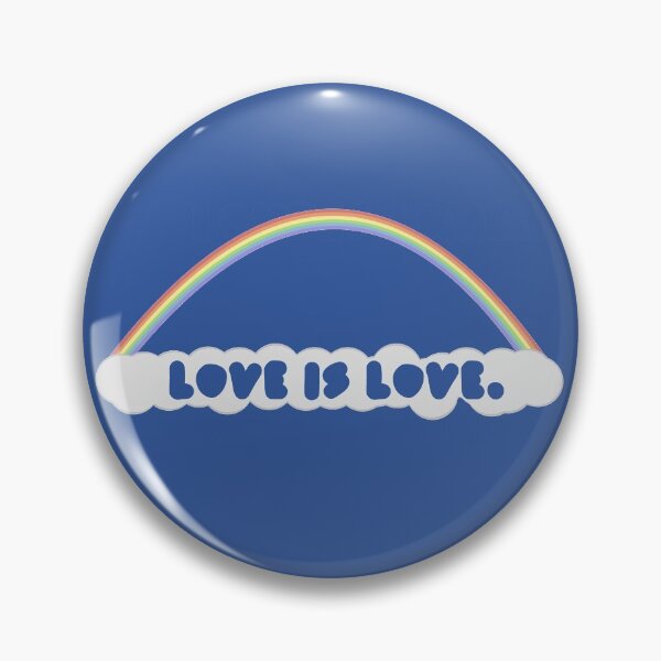 Item preview, Rainbow Positivity: Love (Transparent Text)  designed and sold by SimplyPride.