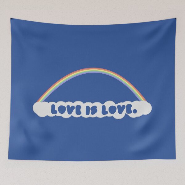 Item preview, Rainbow Positivity: Love (Transparent Text)  designed and sold by SimplyPride.