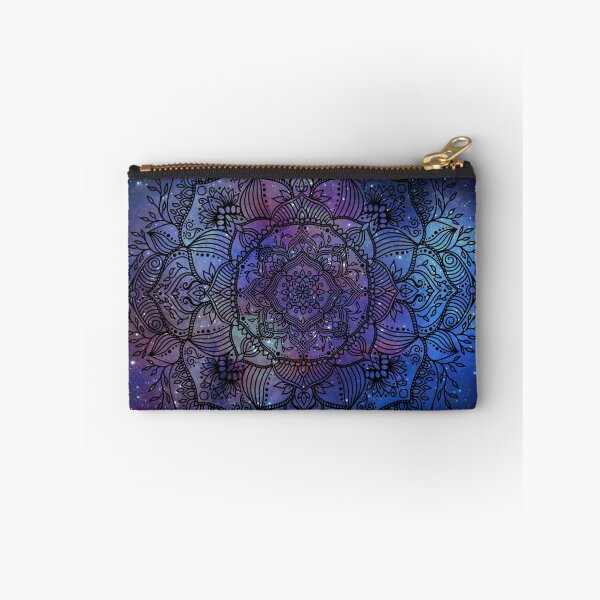 Item preview, Growing Mandala - Black on Galaxy designed and sold by halconiandesign.